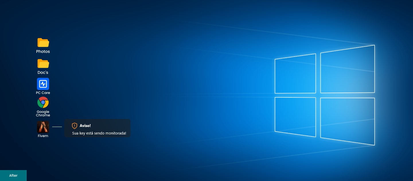 Image of Representation of Windows Exec the Scanner